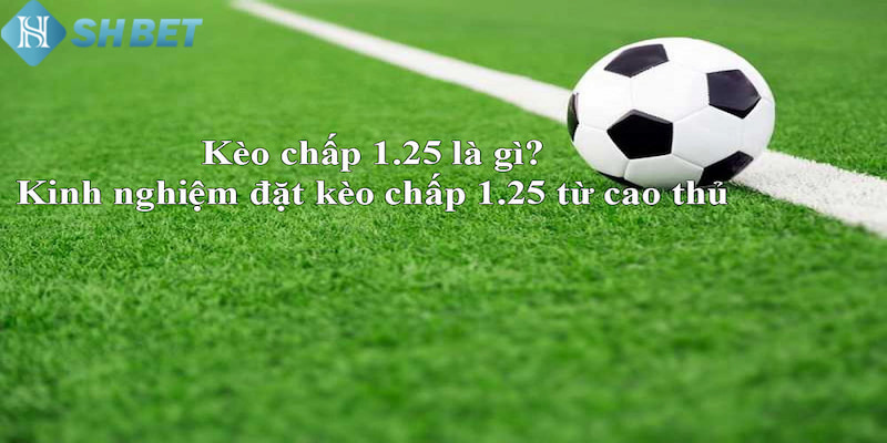 Kèo chấp bóng 1.25 là gì? Mẹo chơi handicap 1.25 trái tại SHBET