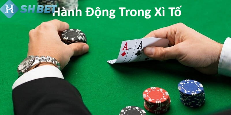 Người chơi cần nắm kỹ thuật xì tố với những hành vô cùng đơn giản